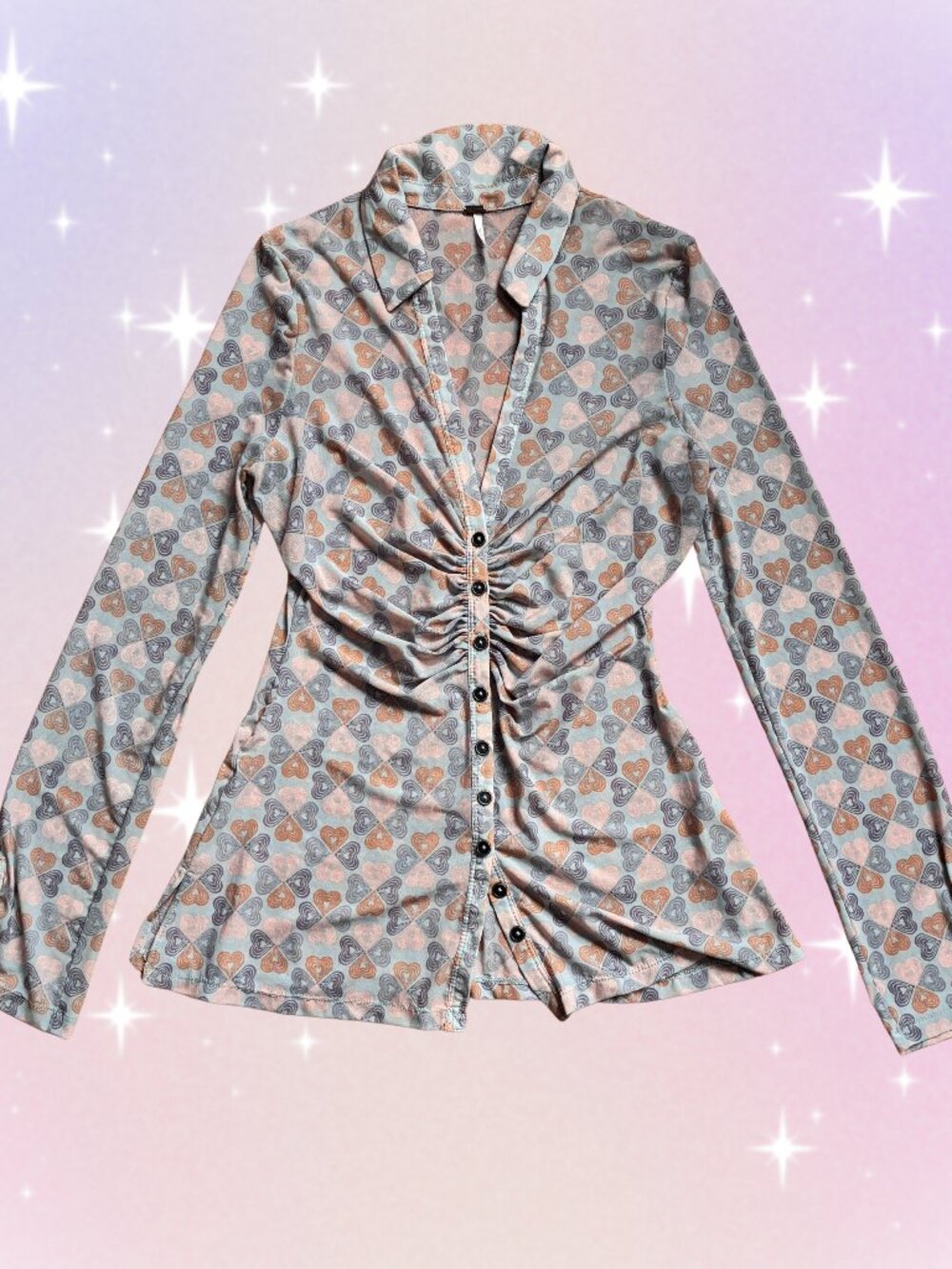 FREE PEOPLE SHEER MESH CARDIGAN